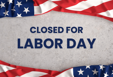 closed for labor day