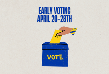early voting april 20 2026
